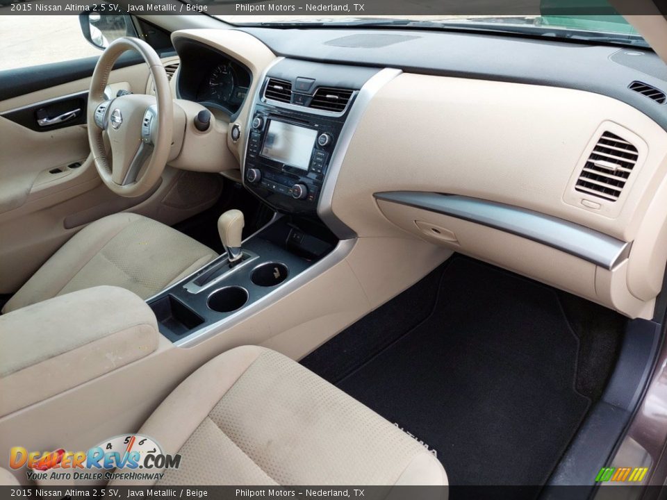 2015 Nissan Altima 2.5 SV Java Metallic / Beige Photo #28