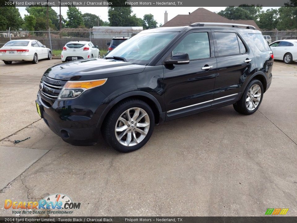 2014 Ford Explorer Limited Tuxedo Black / Charcoal Black Photo #2