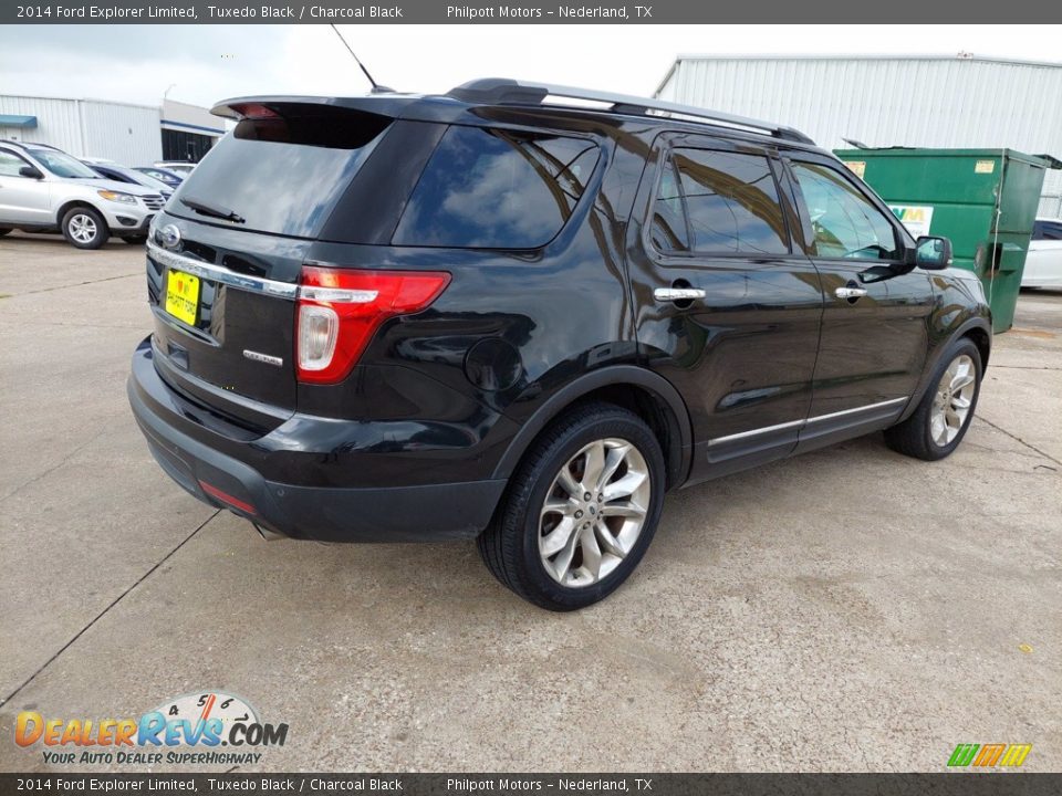 2014 Ford Explorer Limited Tuxedo Black / Charcoal Black Photo #3
