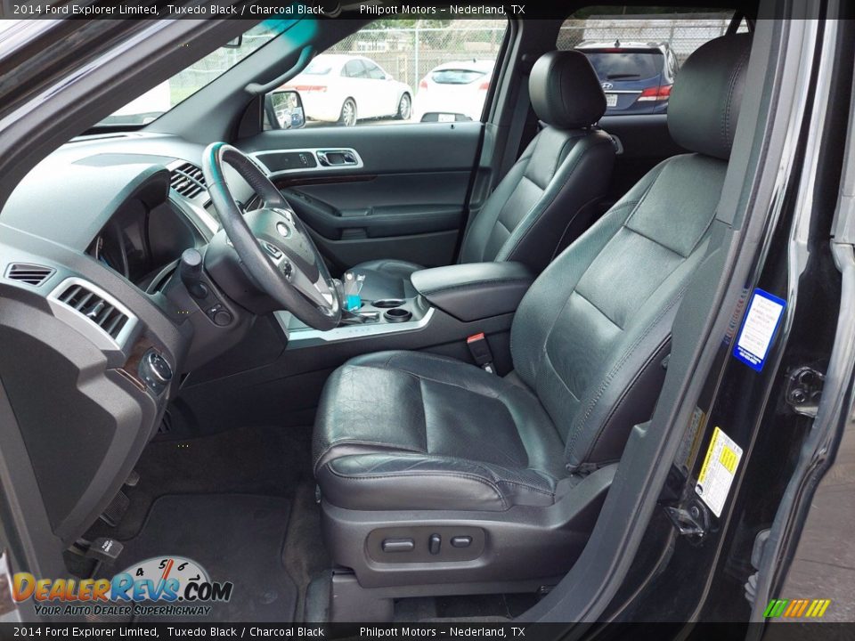 2014 Ford Explorer Limited Tuxedo Black / Charcoal Black Photo #4