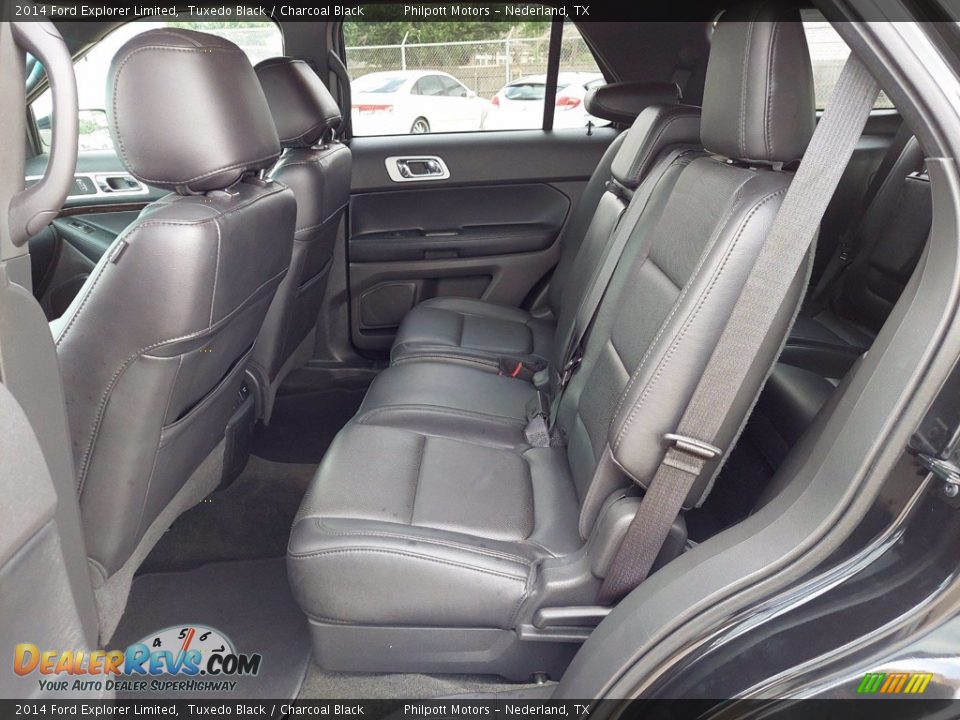 2014 Ford Explorer Limited Tuxedo Black / Charcoal Black Photo #6
