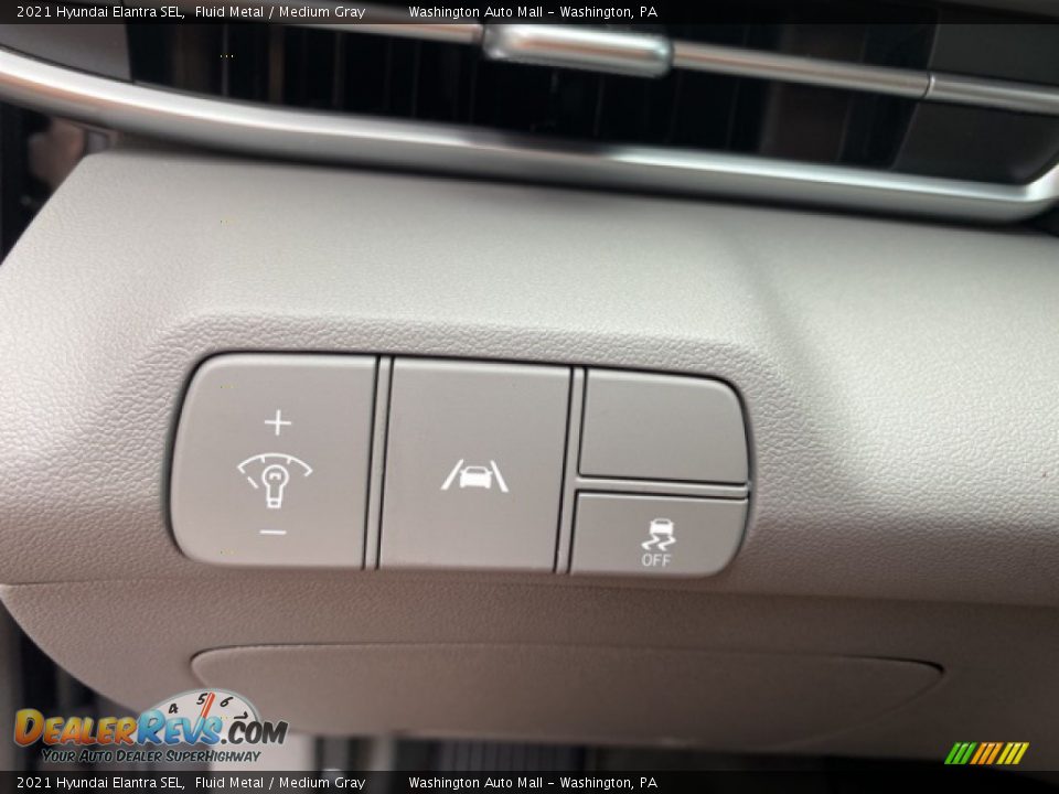 2021 Hyundai Elantra SEL Fluid Metal / Medium Gray Photo #9
