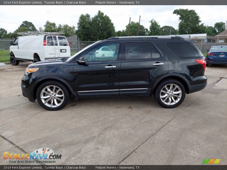 2014 Ford Explorer Limited Tuxedo Black / Charcoal Black Photo #7