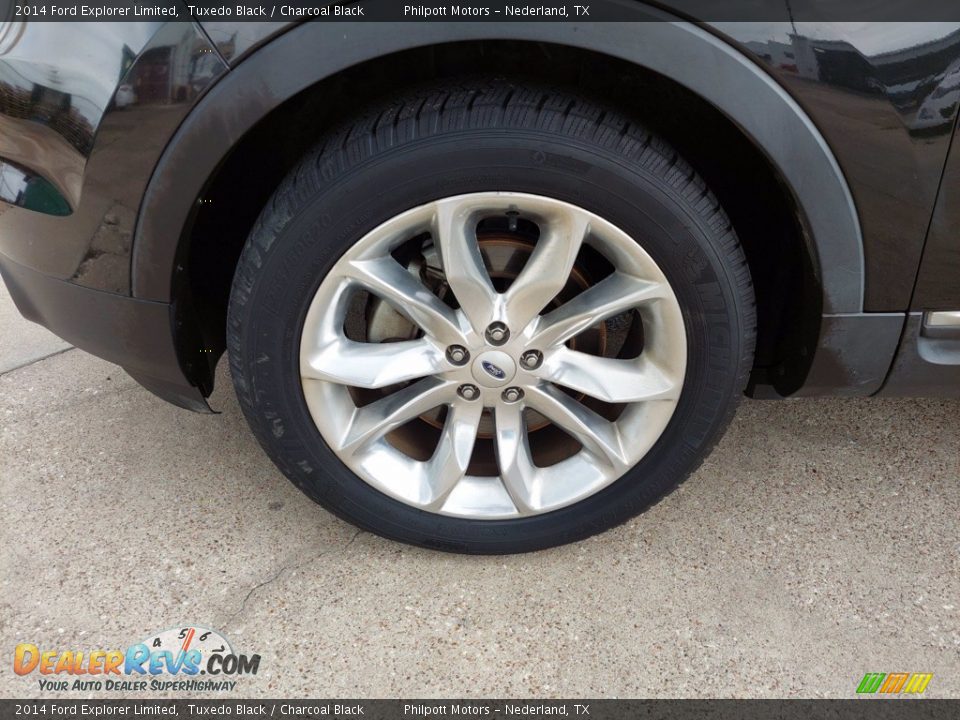 2014 Ford Explorer Limited Tuxedo Black / Charcoal Black Photo #10