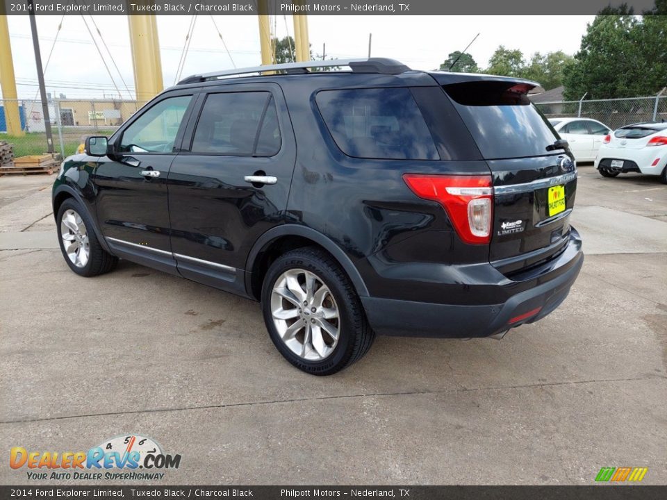 2014 Ford Explorer Limited Tuxedo Black / Charcoal Black Photo #11
