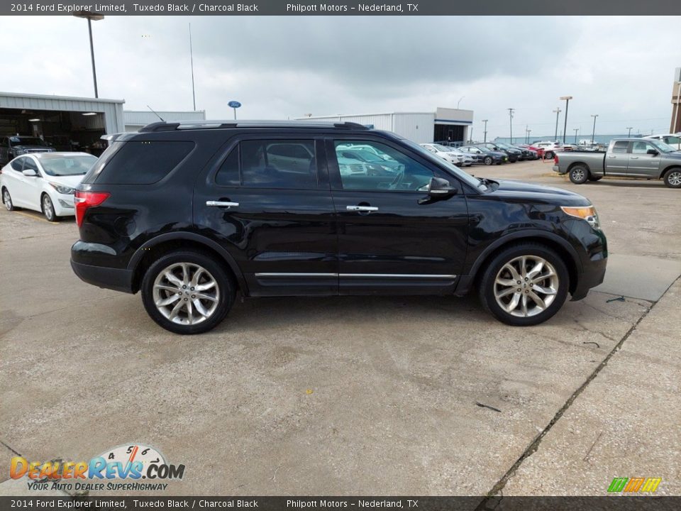 2014 Ford Explorer Limited Tuxedo Black / Charcoal Black Photo #12