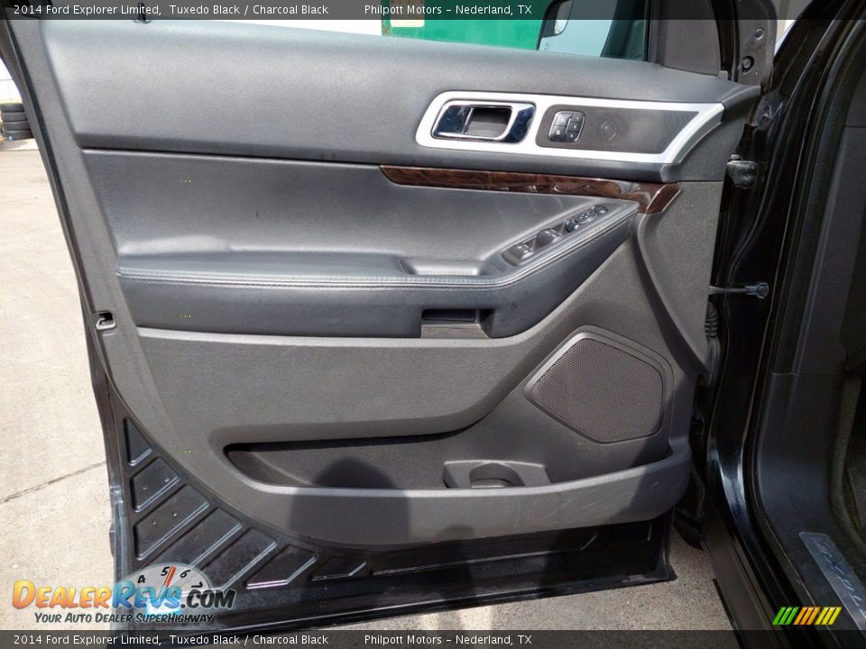 2014 Ford Explorer Limited Tuxedo Black / Charcoal Black Photo #13