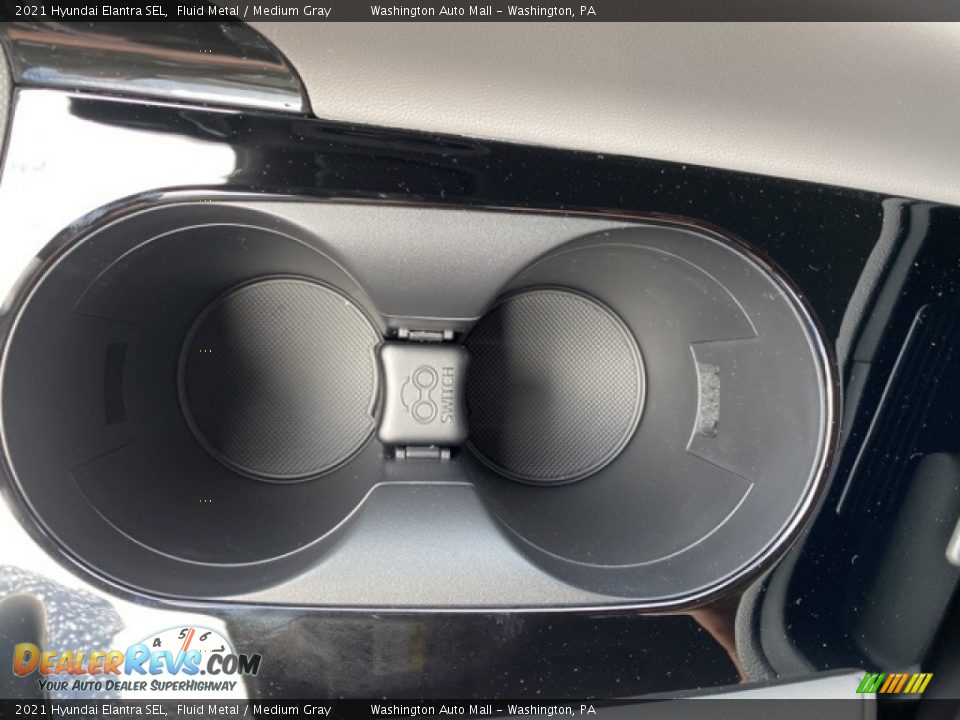 2021 Hyundai Elantra SEL Fluid Metal / Medium Gray Photo #18