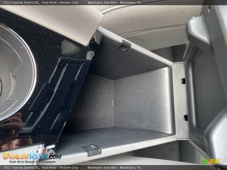 2021 Hyundai Elantra SEL Fluid Metal / Medium Gray Photo #19