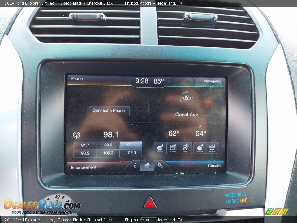 2014 Ford Explorer Limited Tuxedo Black / Charcoal Black Photo #19