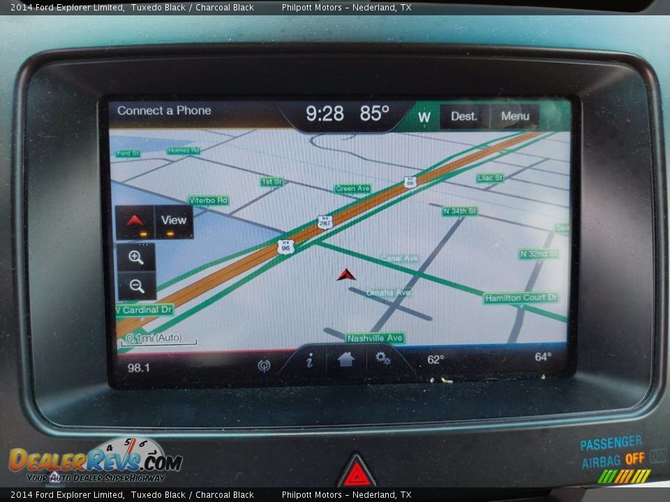 2014 Ford Explorer Limited Tuxedo Black / Charcoal Black Photo #21