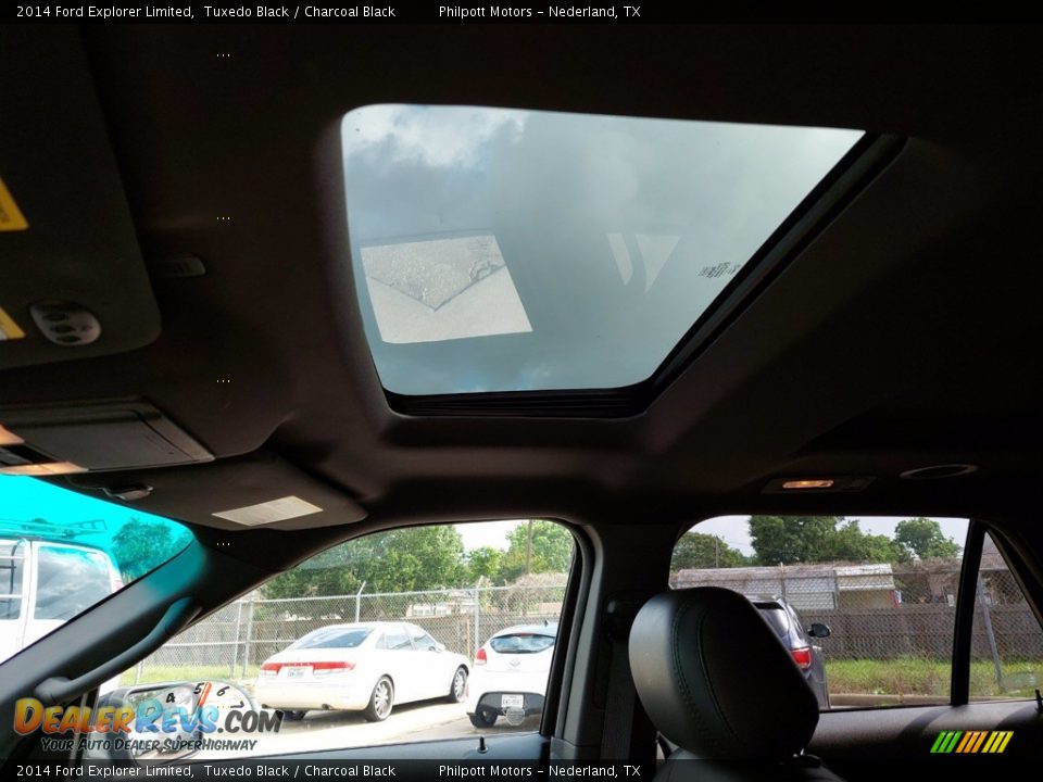 2014 Ford Explorer Limited Tuxedo Black / Charcoal Black Photo #22