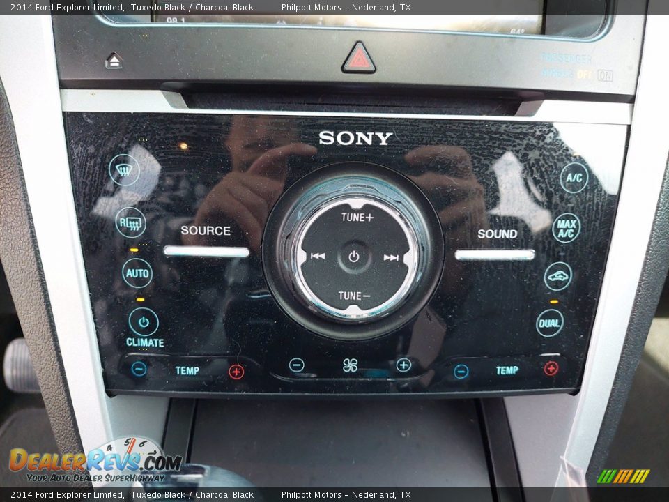 2014 Ford Explorer Limited Tuxedo Black / Charcoal Black Photo #23