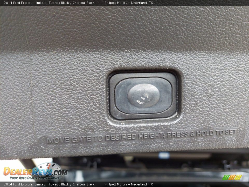 2014 Ford Explorer Limited Tuxedo Black / Charcoal Black Photo #28