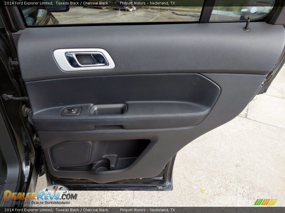2014 Ford Explorer Limited Tuxedo Black / Charcoal Black Photo #29