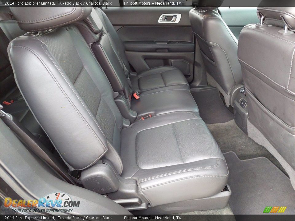 2014 Ford Explorer Limited Tuxedo Black / Charcoal Black Photo #30