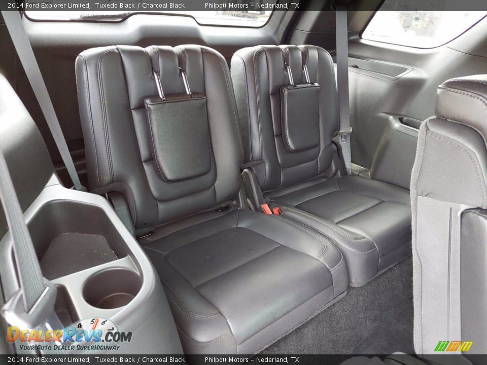 2014 Ford Explorer Limited Tuxedo Black / Charcoal Black Photo #31