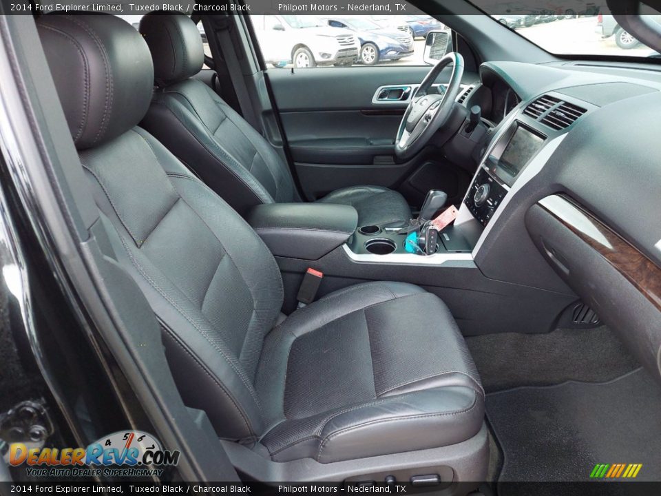 2014 Ford Explorer Limited Tuxedo Black / Charcoal Black Photo #33
