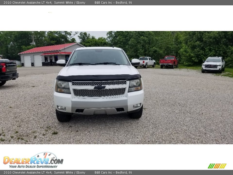 2010 Chevrolet Avalanche LT 4x4 Summit White / Ebony Photo #3