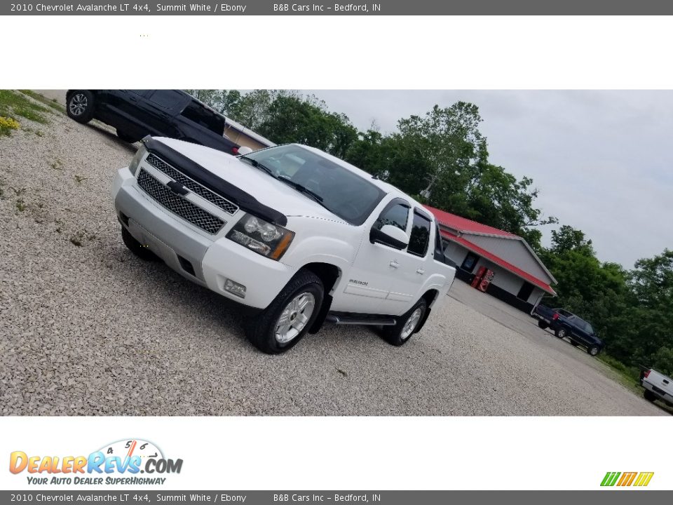 2010 Chevrolet Avalanche LT 4x4 Summit White / Ebony Photo #4