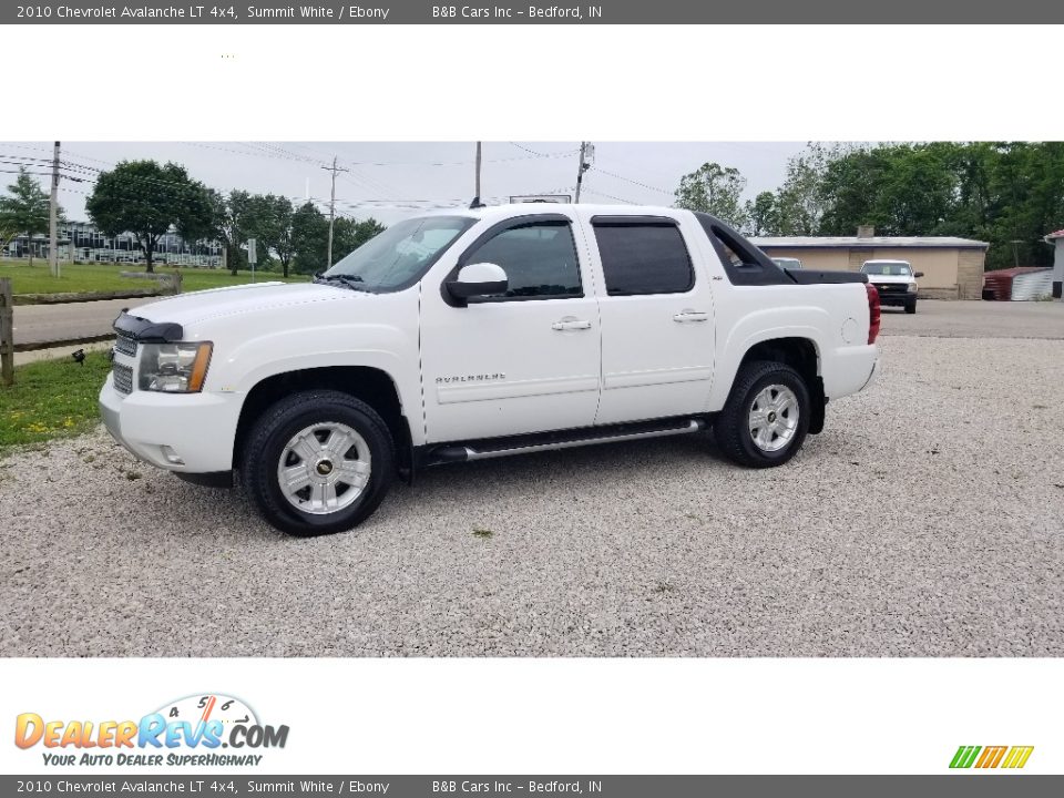 2010 Chevrolet Avalanche LT 4x4 Summit White / Ebony Photo #5