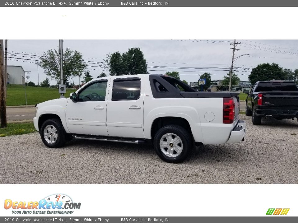 2010 Chevrolet Avalanche LT 4x4 Summit White / Ebony Photo #6