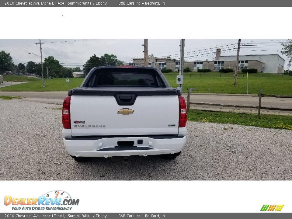 2010 Chevrolet Avalanche LT 4x4 Summit White / Ebony Photo #8