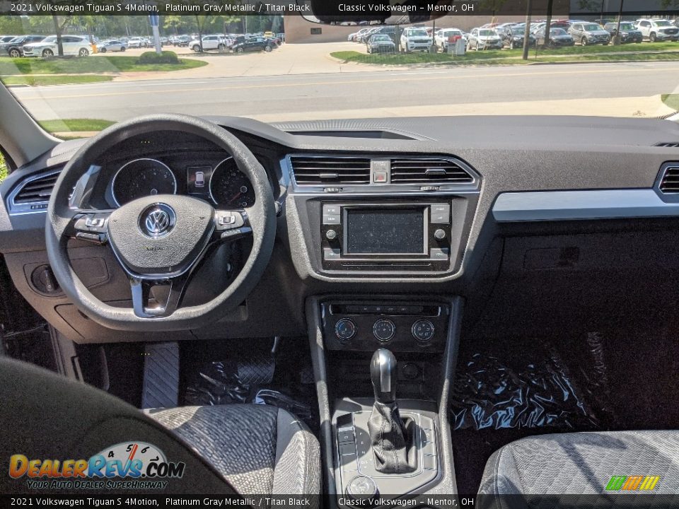2021 Volkswagen Tiguan S 4Motion Platinum Gray Metallic / Titan Black Photo #3