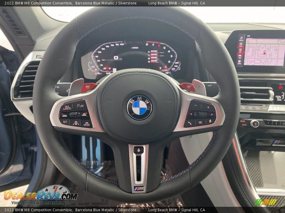 2022 BMW M8 Competition Convertible Steering Wheel Photo #14