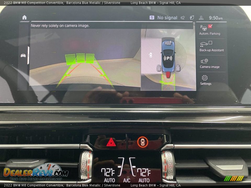 Controls of 2022 BMW M8 Competition Convertible Photo #20