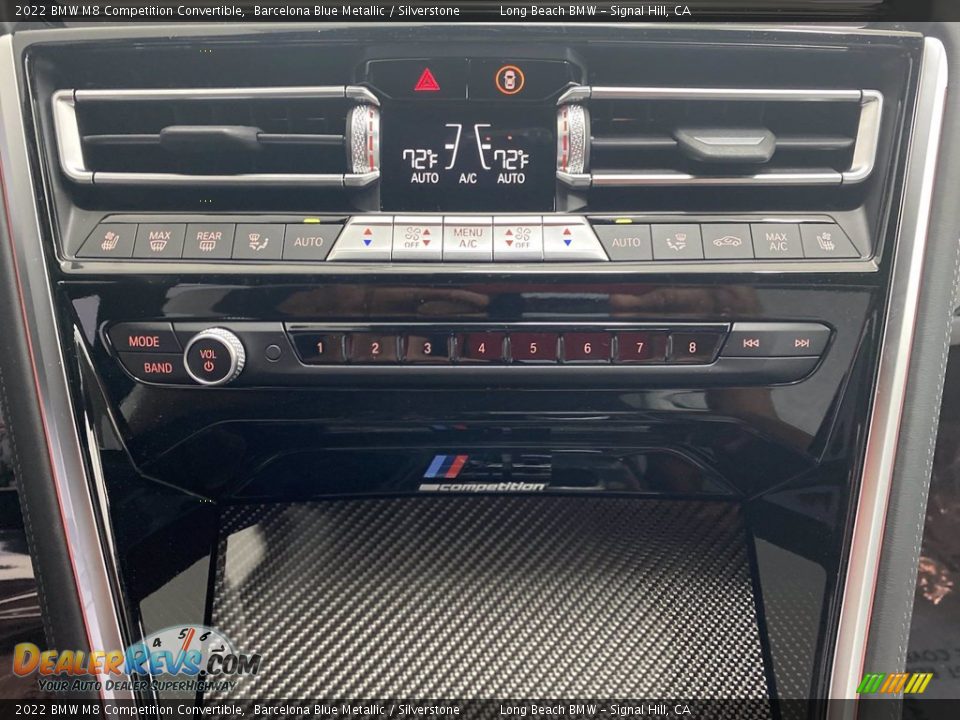 Controls of 2022 BMW M8 Competition Convertible Photo #21