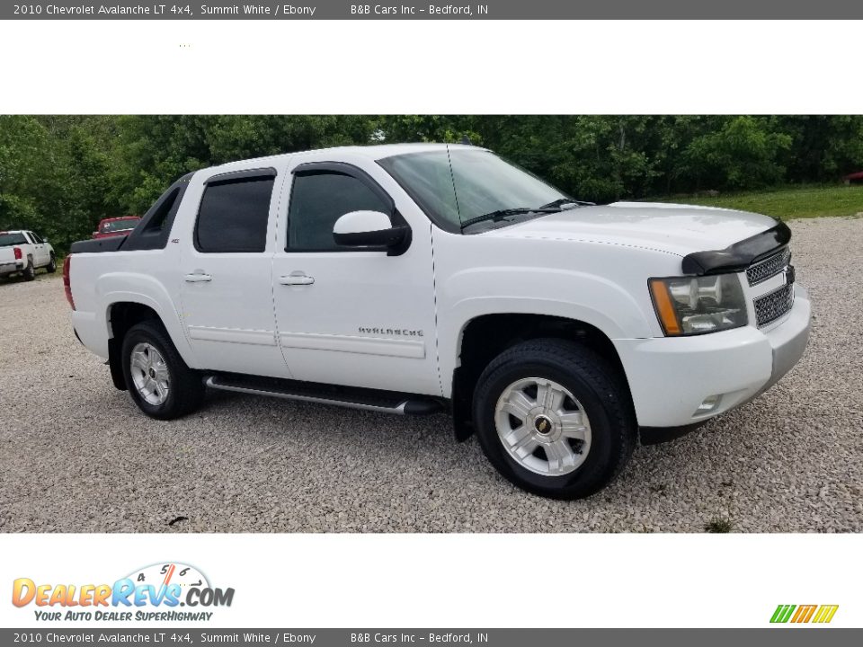 2010 Chevrolet Avalanche LT 4x4 Summit White / Ebony Photo #34