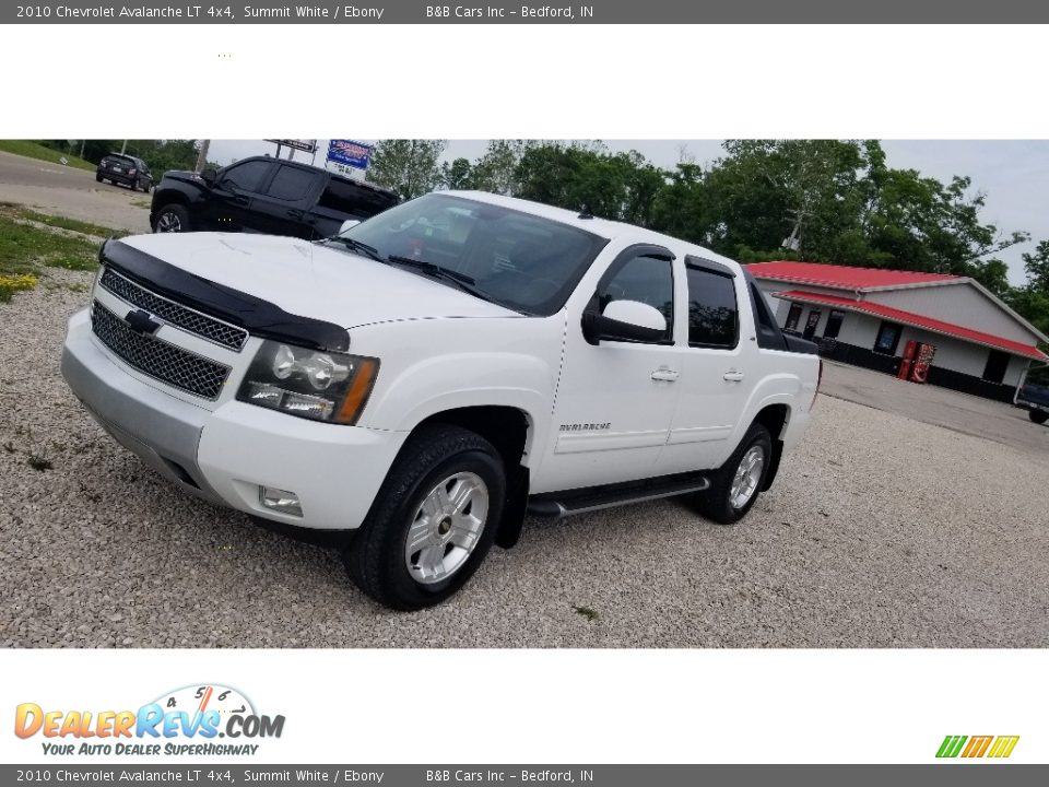 2010 Chevrolet Avalanche LT 4x4 Summit White / Ebony Photo #35