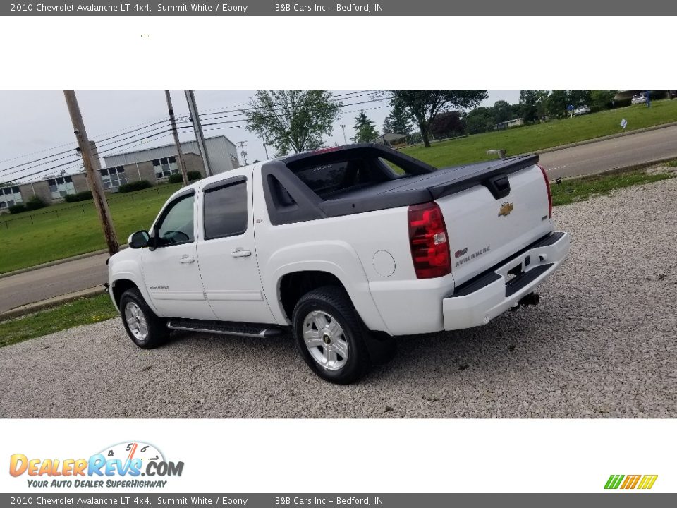 2010 Chevrolet Avalanche LT 4x4 Summit White / Ebony Photo #36