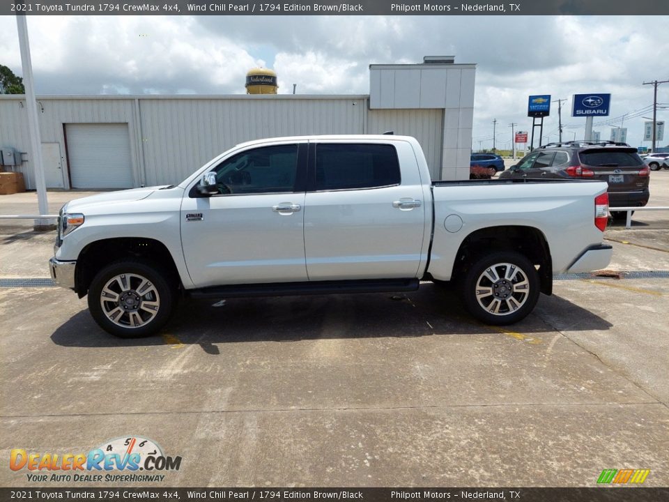 Wind Chill Pearl 2021 Toyota Tundra 1794 CrewMax 4x4 Photo #7
