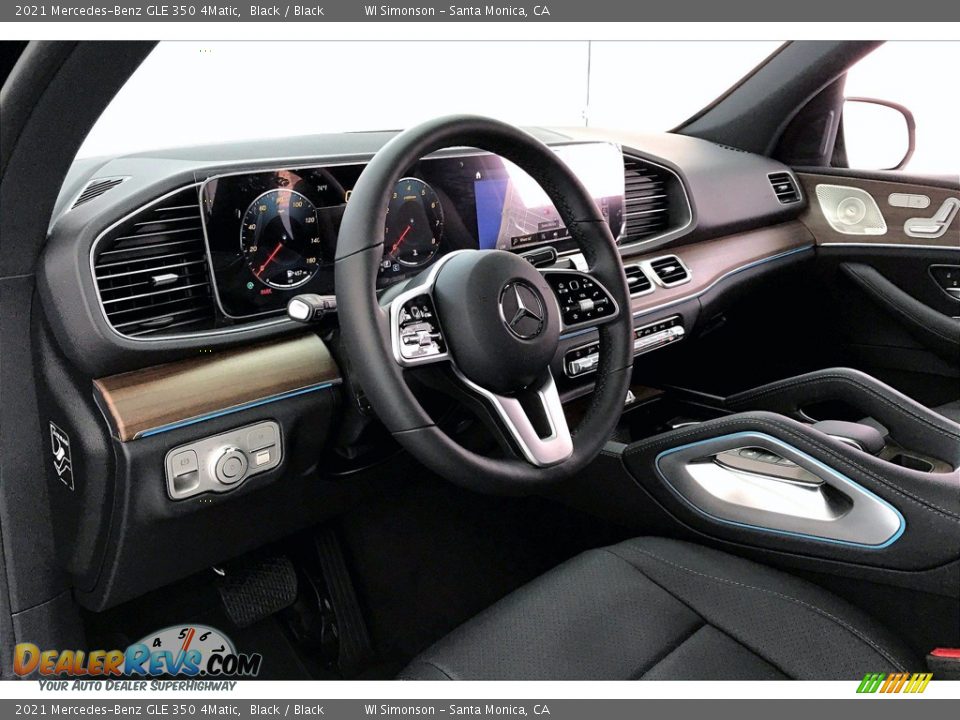 2021 Mercedes-Benz GLE 350 4Matic Black / Black Photo #4