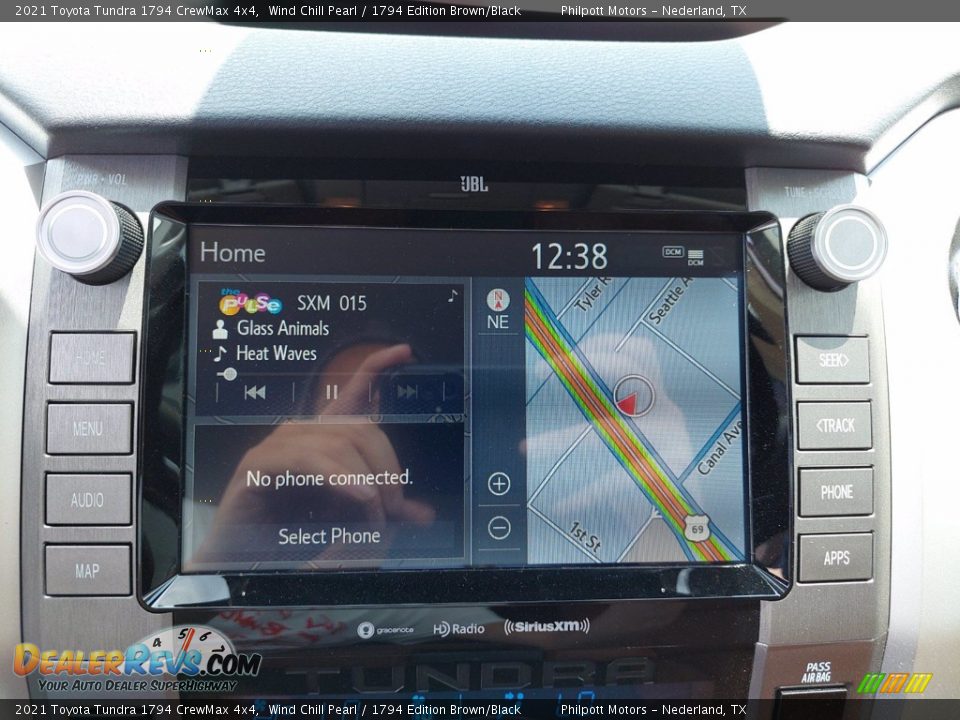2021 Toyota Tundra 1794 CrewMax 4x4 Wind Chill Pearl / 1794 Edition Brown/Black Photo #19