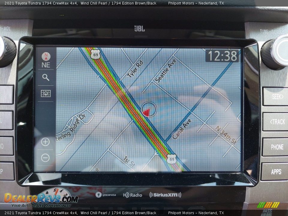 Navigation of 2021 Toyota Tundra 1794 CrewMax 4x4 Photo #21