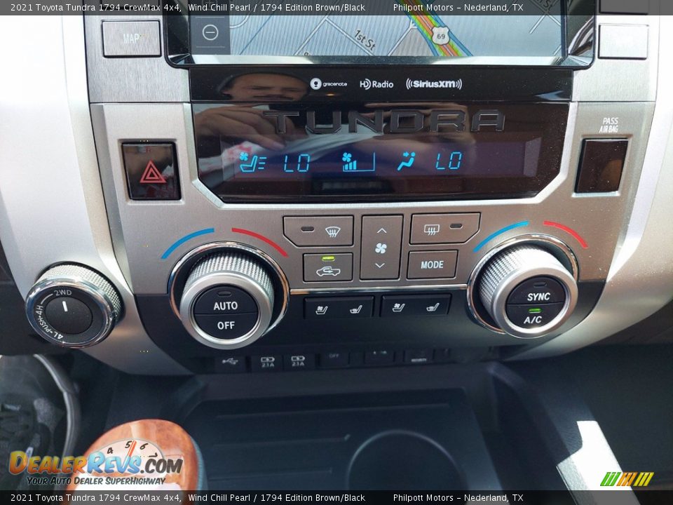 Controls of 2021 Toyota Tundra 1794 CrewMax 4x4 Photo #22