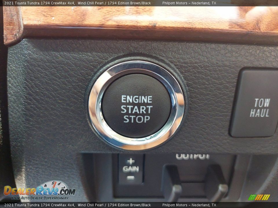 2021 Toyota Tundra 1794 CrewMax 4x4 Wind Chill Pearl / 1794 Edition Brown/Black Photo #23