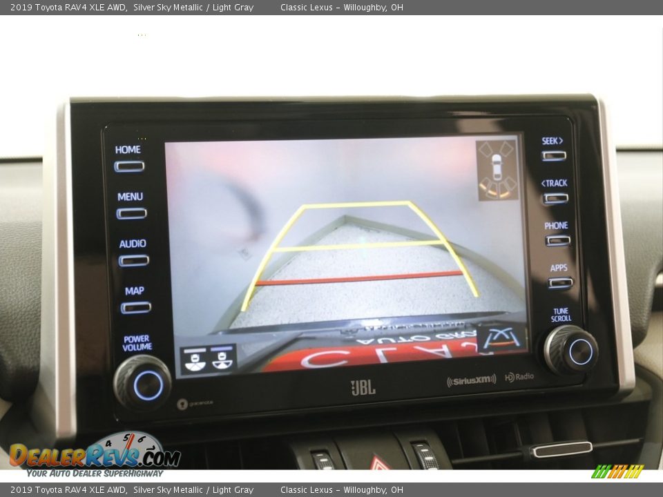 2019 Toyota RAV4 XLE AWD Silver Sky Metallic / Light Gray Photo #11