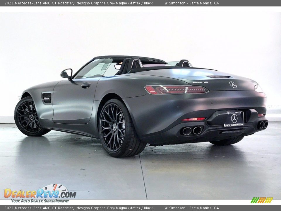 designo Graphite Grey Magno (Matte) 2021 Mercedes-Benz AMG GT Roadster Photo #2