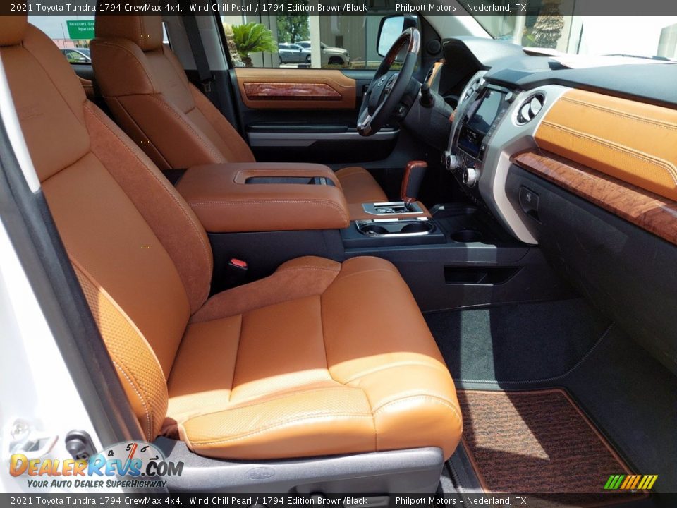 Front Seat of 2021 Toyota Tundra 1794 CrewMax 4x4 Photo #29