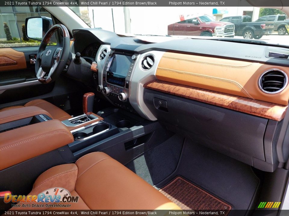 Dashboard of 2021 Toyota Tundra 1794 CrewMax 4x4 Photo #30