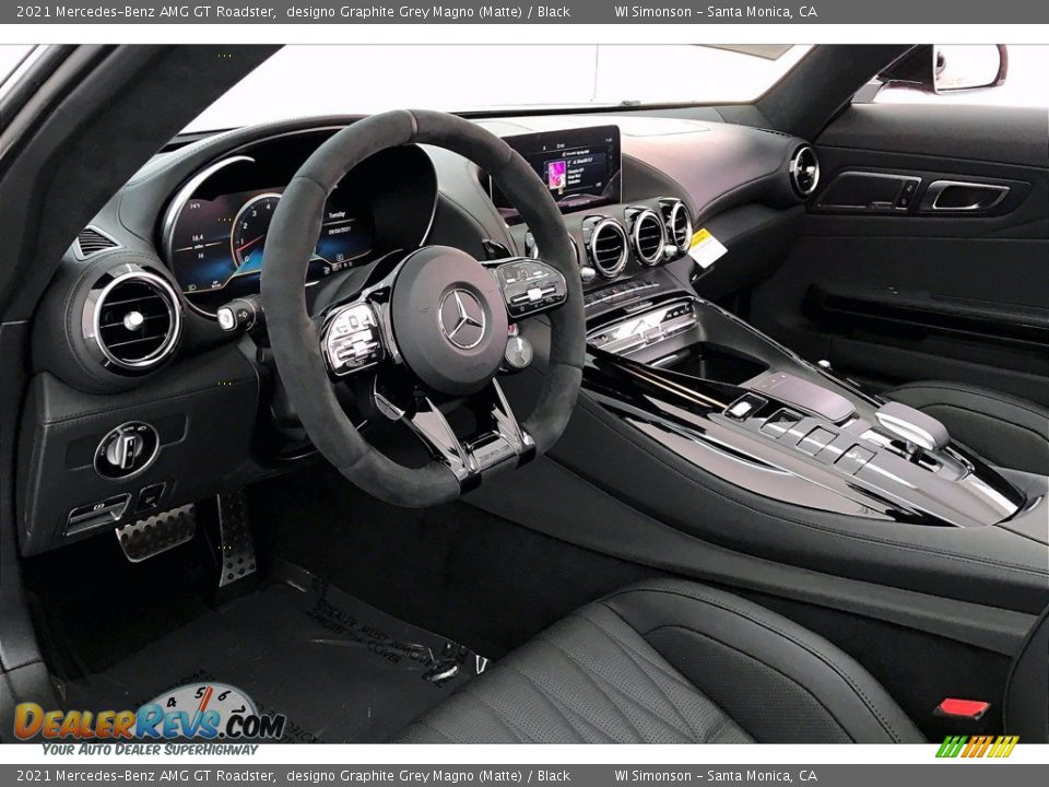 Front Seat of 2021 Mercedes-Benz AMG GT Roadster Photo #4