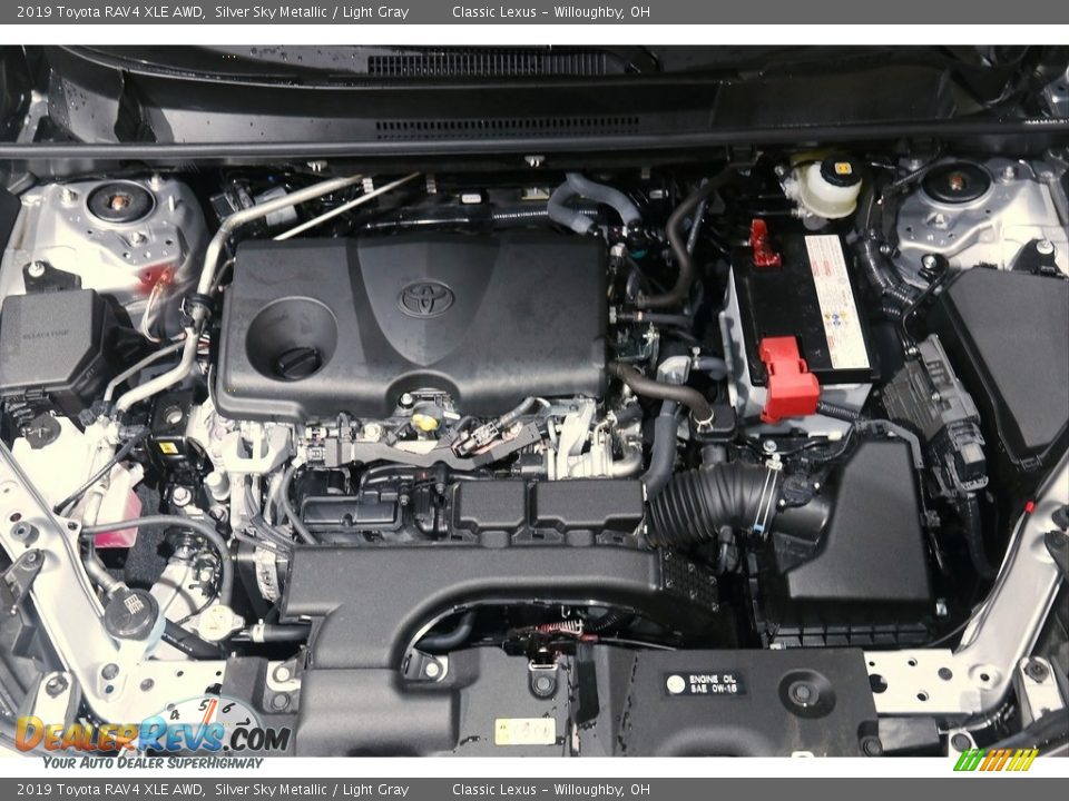 2019 Toyota RAV4 XLE AWD Silver Sky Metallic / Light Gray Photo #18