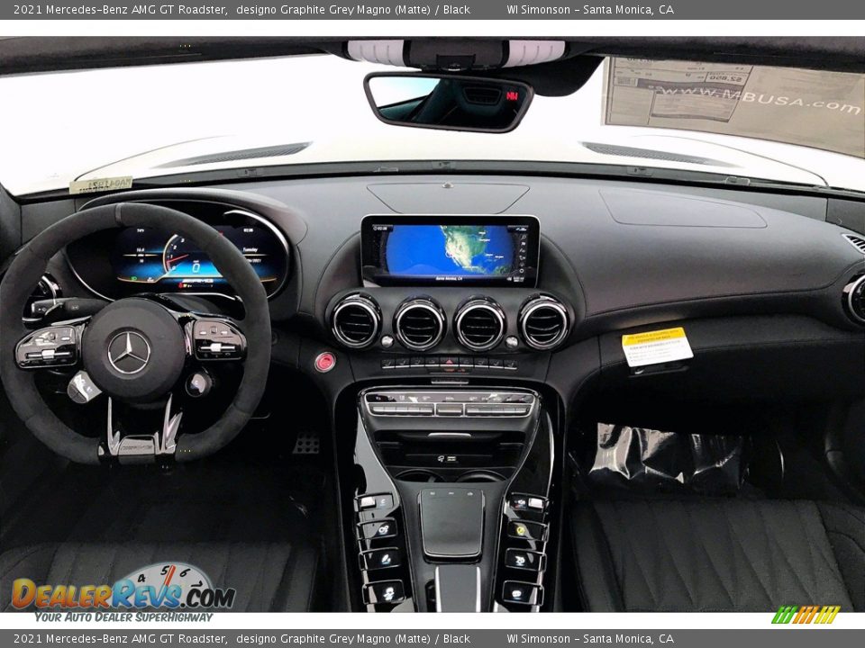 Dashboard of 2021 Mercedes-Benz AMG GT Roadster Photo #6