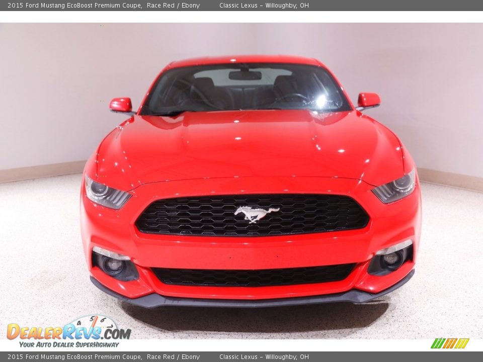 2015 Ford Mustang EcoBoost Premium Coupe Race Red / Ebony Photo #2