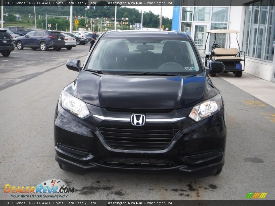 2017 Honda HR-V LX AWD Crystal Black Pearl / Black Photo #4