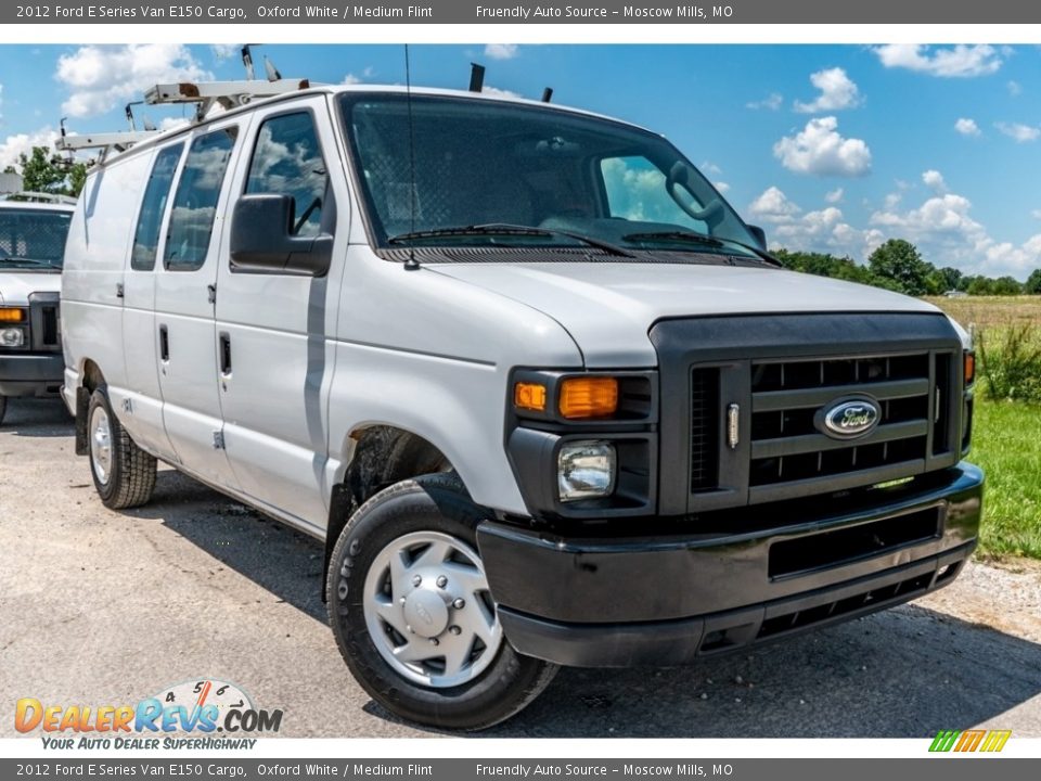 2012 Ford E Series Van E150 Cargo Oxford White / Medium Flint Photo #1